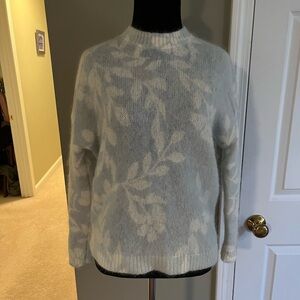 COPY - Sezane sweater - light blue and ecru